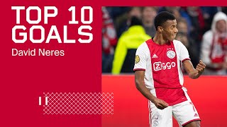 🇧🇷 TOP 10 GOALS DAVID NERES AT AJAX | #SkillerOfAMS ❌❌❌