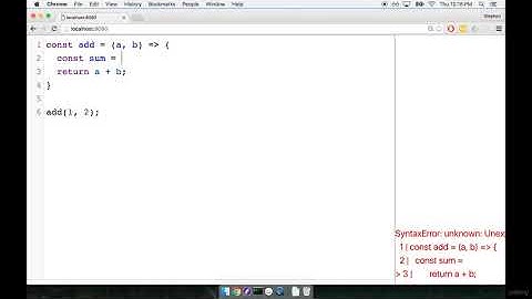 027 Fat Arrow Functions