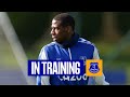 DOUCOURE BACK IN FULL TRAINING AHEAD OF MAN CITY MATCH! | EVERTON IN TRAINING