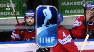Karel Rachunek breaks glass with Artyukhin in Czech Republic vs. Russia