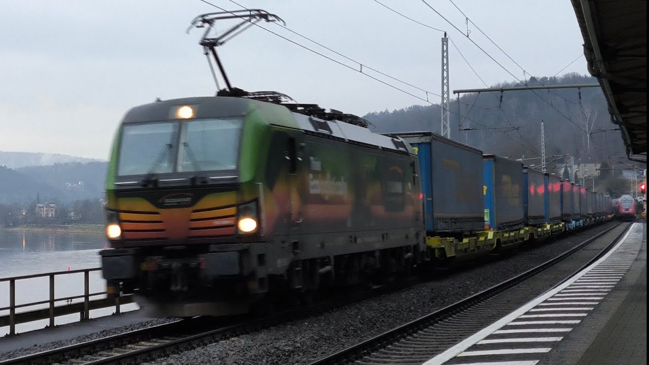 Züge Königstein 8.2. 2026/Trains Königstein/Vlaky Königstein  8.2. 2026