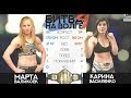 Karina Vasilenko vs. Marta Waliczek - (2018.05.11) - /r/WMMA