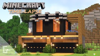 A relaxing Minecraft Build Time-lapse (SATISFYING)