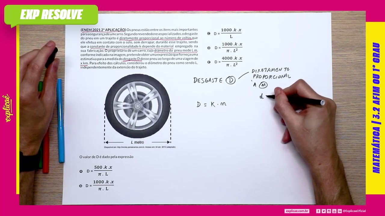 OS PNEUS ESTÃO ENTRE OS ITENS MAIS IMPORTANTES PARA A SEGURANÇA DE UM CARRO(...) |  AFIM OU 1° GRAU
