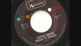 Video thumbnail of "Joyce Davis  -  Moments To Remember"