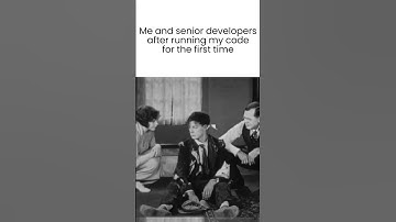 When you disappoint your Senior Developers #shorts