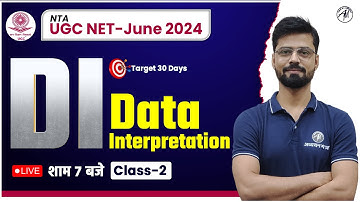 UGC NET June 2024 DI : Data Interpretation Class-2 by Adhyayan Mantra