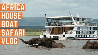 LUXURY HOUSEBOAT SAFARI VLOG | TIGER FISHING | LAKE JOZINI | PONGOLAPOORT DAM