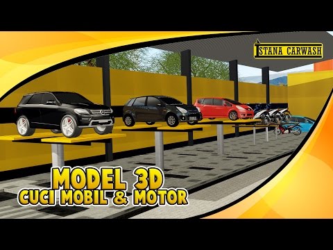 Contoh Baliho Salon Mobil - gambar spanduk