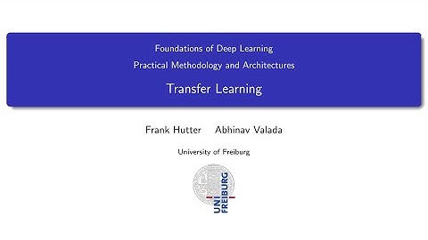 09.02 Transfer Learning