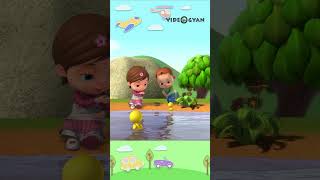 Five Little Ducks Part 1|Baby Ronnie Nursery Rhymes | Healthy Habits For Kids #Shorts #Childrensongs