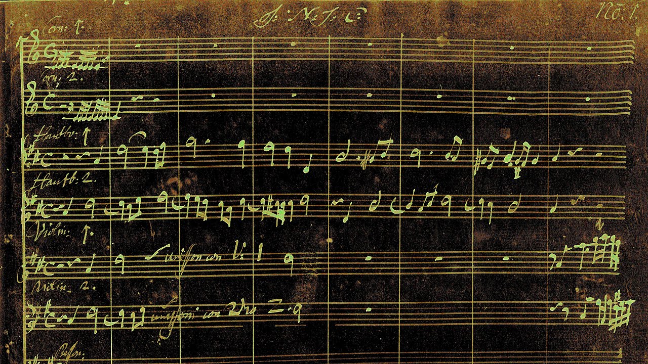 ZELENKA | Caprice Nr1 in D dür | ZWV 182 {Autograph score} c1717