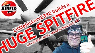 Episode 10. Huge 1/24 scale Airfix Spitfire Mk.IXc. #ww2 #aircraft #amazing #airfix