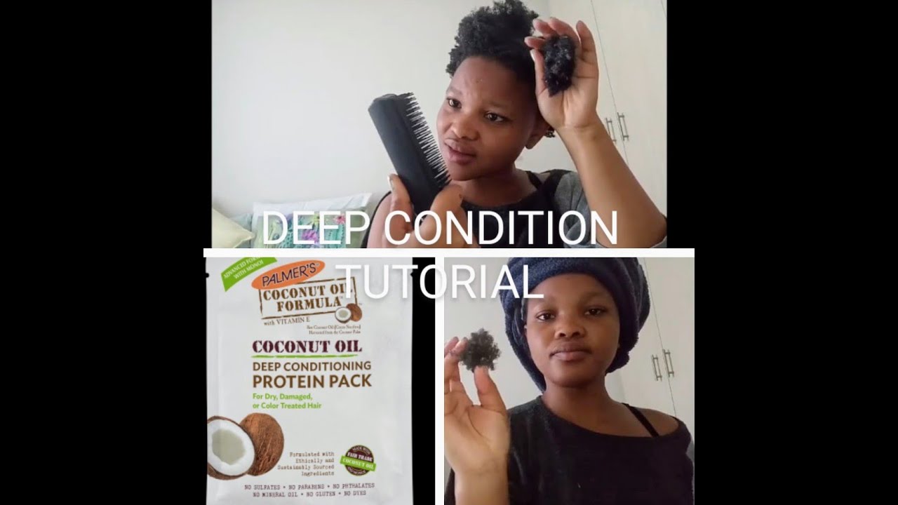 BEST DEEP CONDITIONING/PROTEIN TREATMENT ON 4C NATURAL HAIR Palmer's coconut oil deep