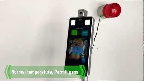 Thermscan Temperature Scanner With Built-in Facial Recognition