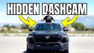 Easy Dashcam Install on My 2024 Toyota Tacoma  GARMIN Mini 2 Ultimate Guide!