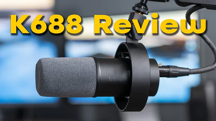 Fifine K688 USB and XLR Microphone Sound Test & Review