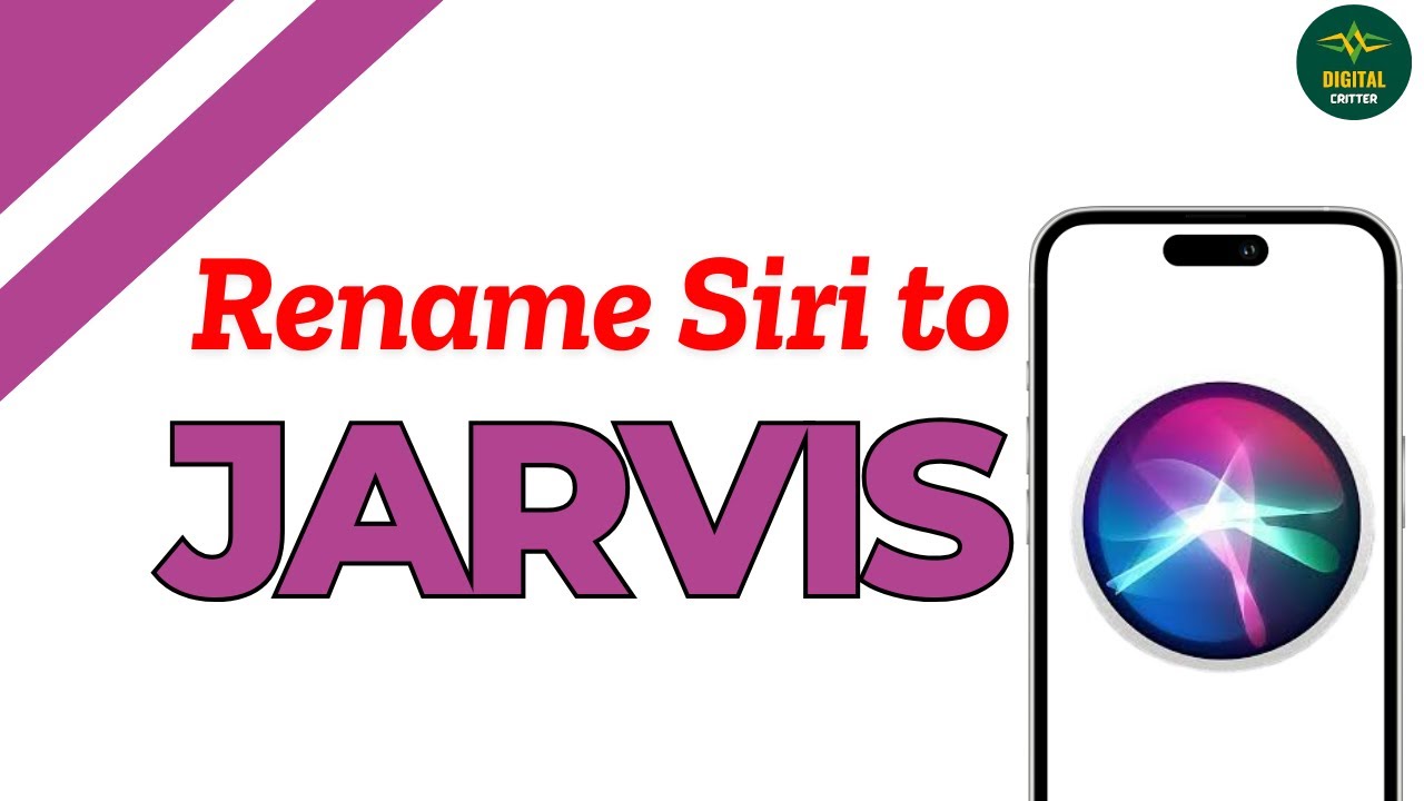 How to change Siri name to Jarvis ?
