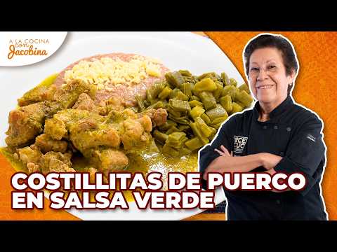 🍖 ¡Costillitas al Tomatillo que se Deshacen en la Boca! | Receta Fácil y Deliciosa