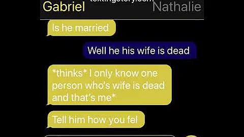 Part 1. Gabriel X Nathalie TextingStory. Read Desc...