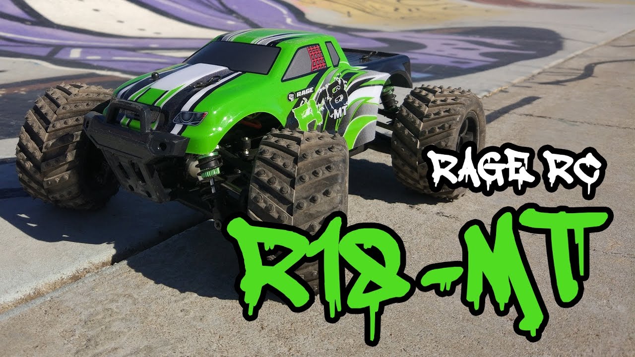 Rc Rage R150 Rage RC R18 Monster Truck - YouTube