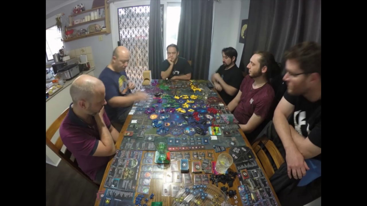 Twilight Imperium Time Lapse - Winning Faction The Barony of Letnev - March 2020