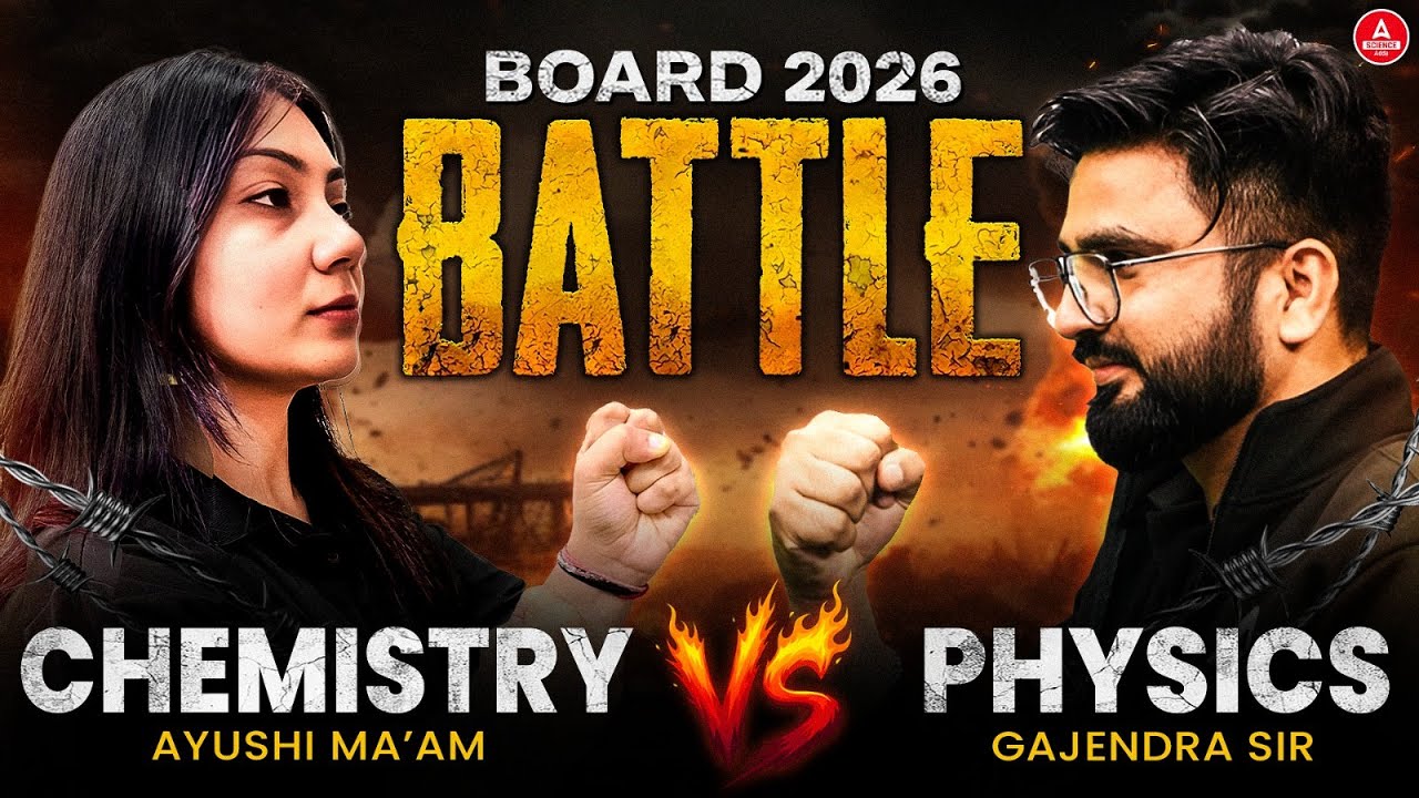 Class 12 Chemistry vs PHYSICS | Boards BATTLE | एक साथ 2 Subject करलो Revise | For Board Exam 2026