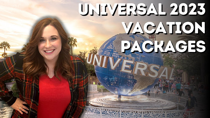 Universal studios orlando and disney world ticket packages