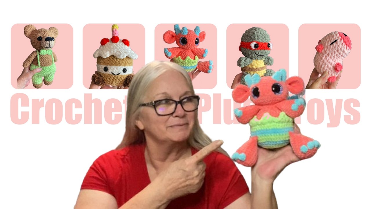 Crocheting Plush Toys -  Both Free and Paid Patterns🥰