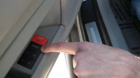 How to program Memory Seats in an Audi A4. LeSueur Car Company
