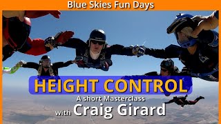 Ep 80 Height control and management in freefall