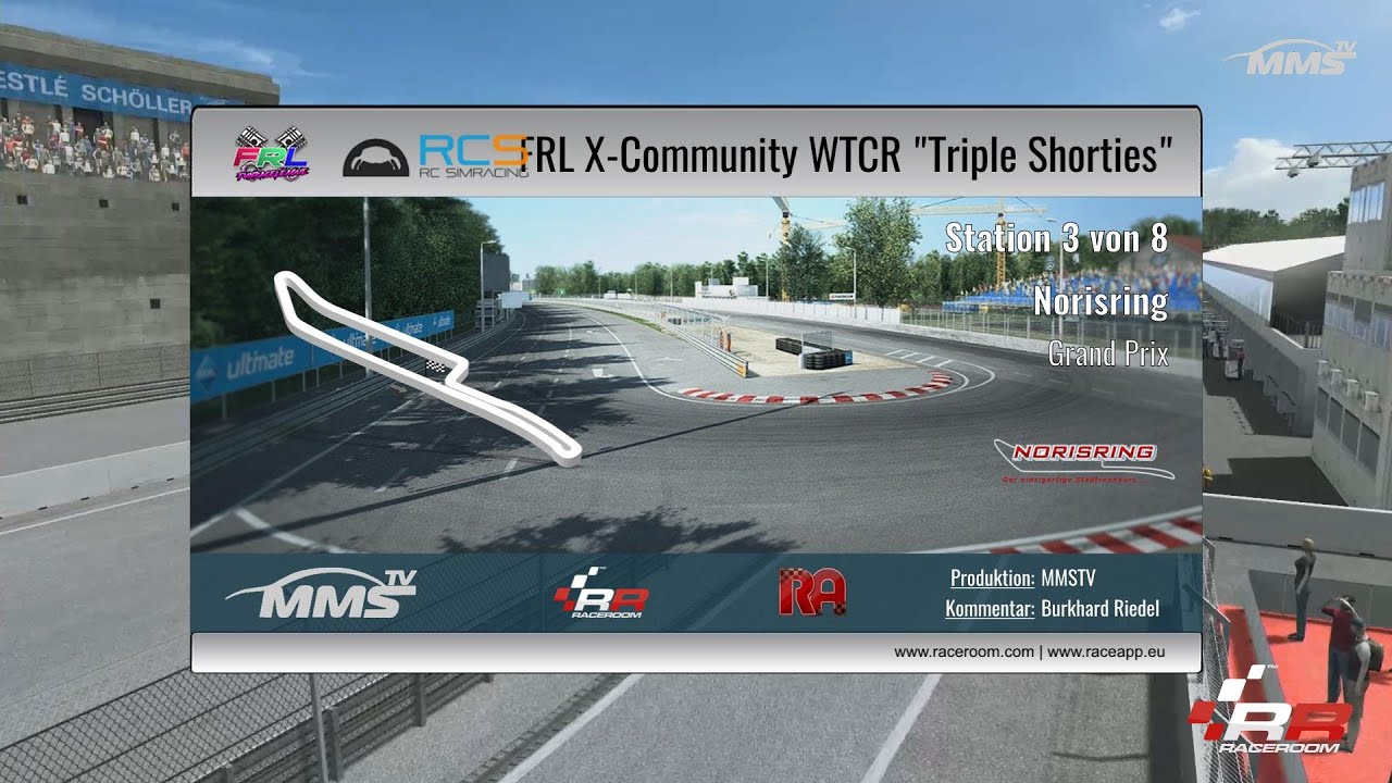 RC SimRacing + Fun-Race-League Cross-Community TCR Serie Event 3 ...