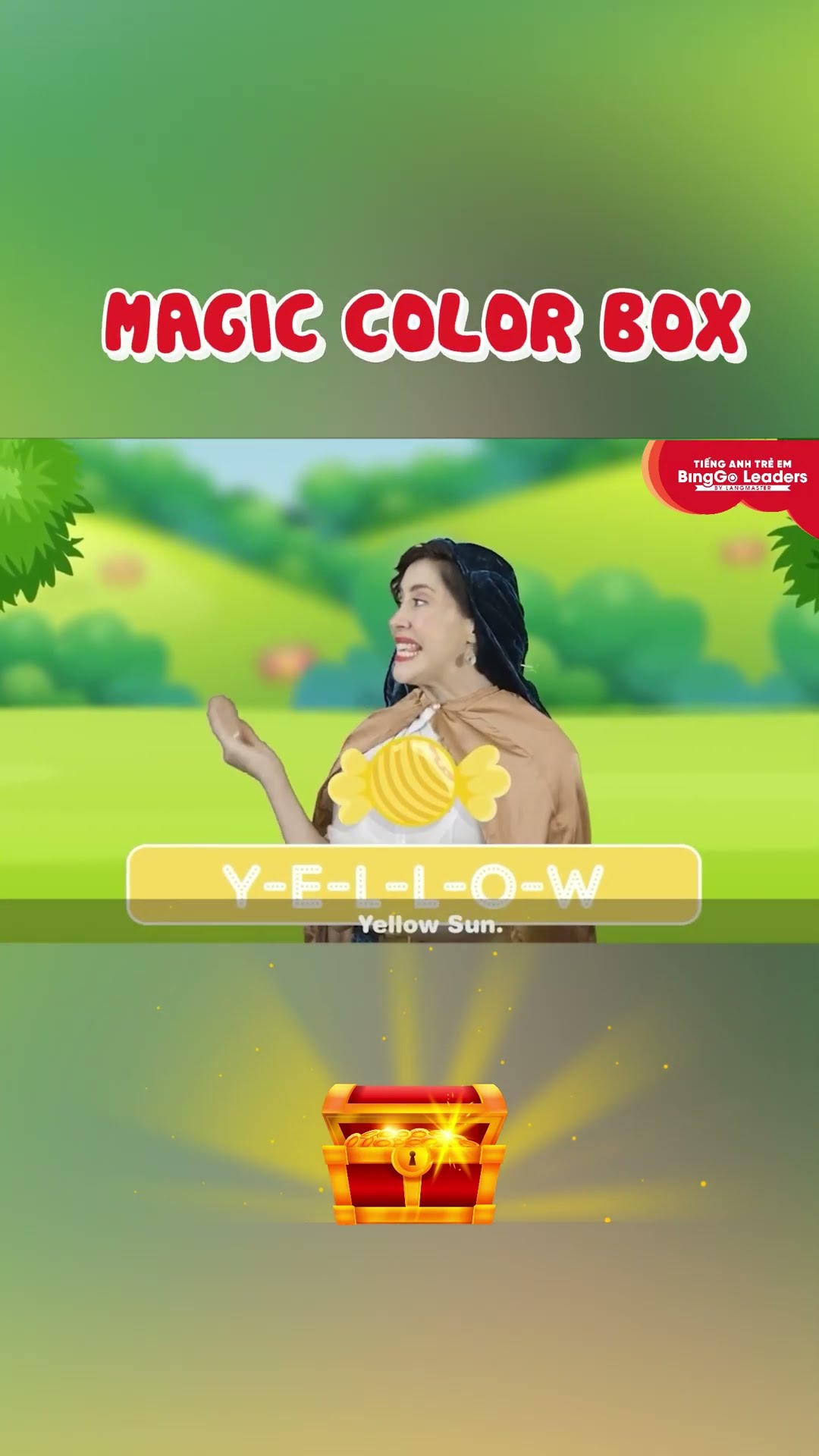 Bé học từ vựng màu sắc qua chiếc hộp thần kỳ | Learn colors with magic box |Colors for Kids #shorts