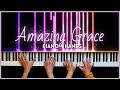 Amazing grace 4 hands piano arrangement