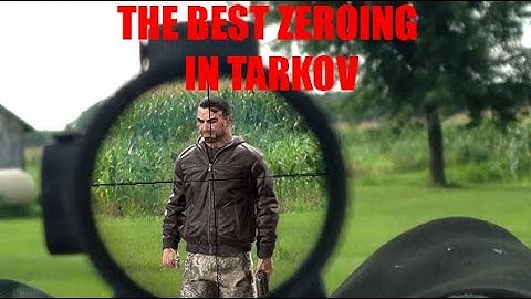 The Tarkov Scientist: The Best Zeroing For Any Gun