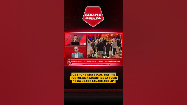 Ce spune Gigi Becali despre postul de atacant de la FCSB: “O sa joace Tanase acolo”
