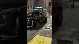 Are UK roads getting too small for modern cars? 🧐 #carshorts #cadillac #escalade