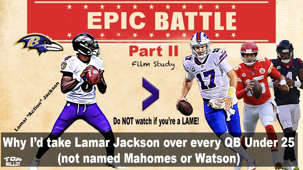 Ravens Study II: Lamar Jackson CRIMINALLY underrated as a Pure Passer!