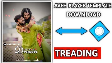 🔥New Avee Player FullScreen​ Size Template Tutorial | Avee Player Template Download Link New