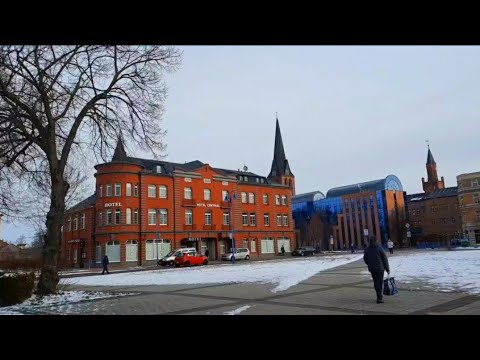 Walking in Bitterfeld-Wolfen, Saxony-Anhalt Germany | Winter February 2021