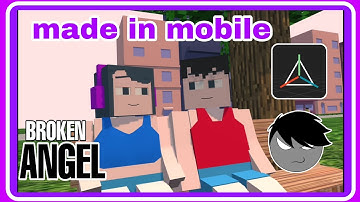 Broken Angel X minecraft music video. Prisma3d animation #x_blade