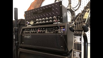 Mesa Boogie Mark V vs. Dual Rectifier Vs. quad track. ESP Hanneman. V30.