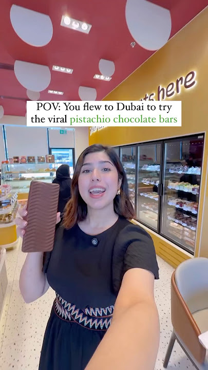 The Viral Pistachio Bars😍 | Habib Bakery Dubai