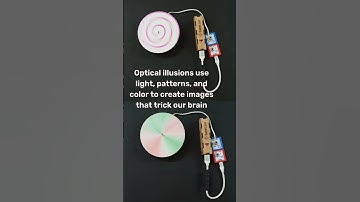 DIY Optical illusion spinning disc made using Havi - DIY Robotics Starter Kit | STEAM ideas
