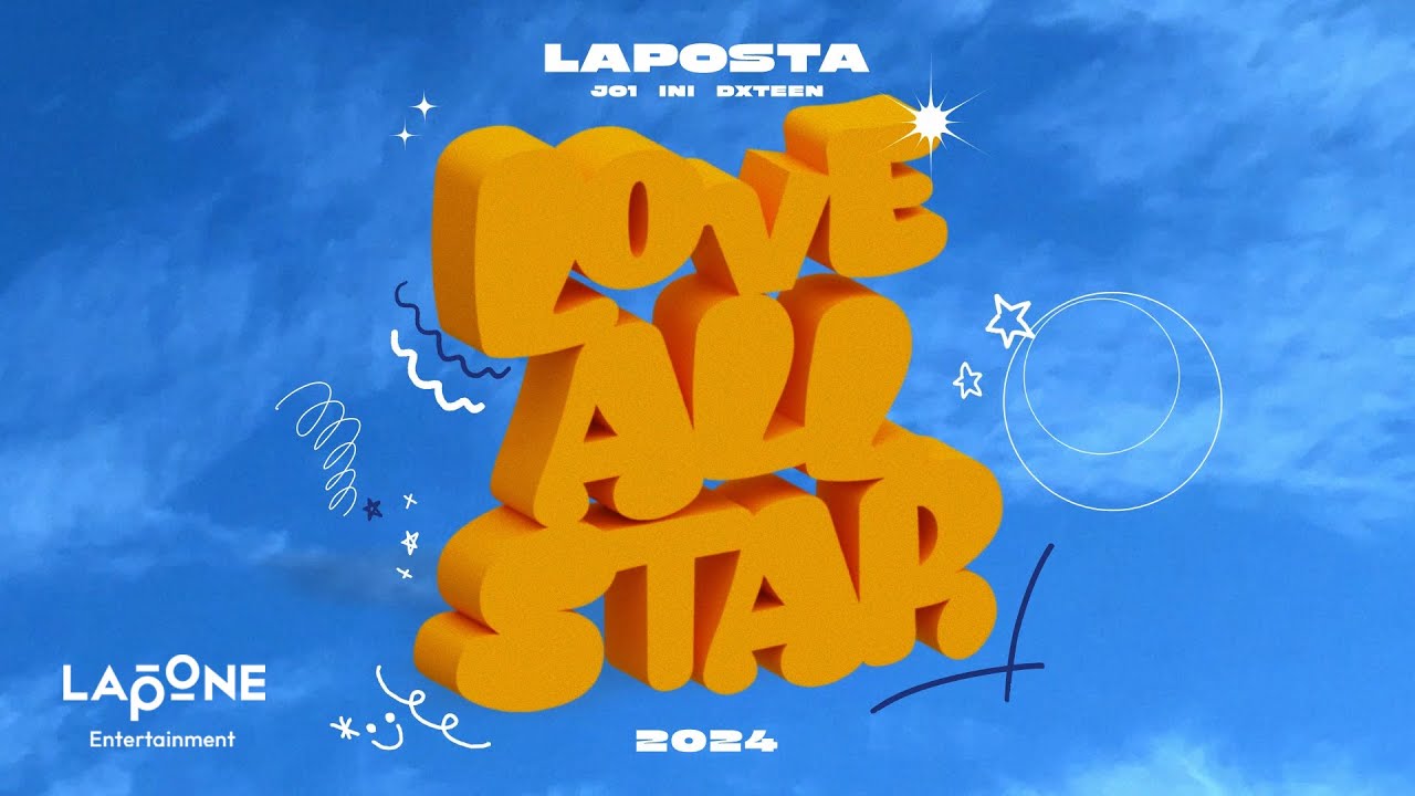 'LOVE ALL STAR' (Theme of "LAPOSTA")- RECORDING FILM