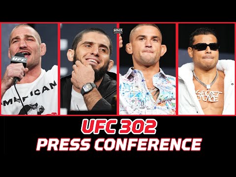 Full UFC 302 Press Conference | UFC 302 | MMA Fighting