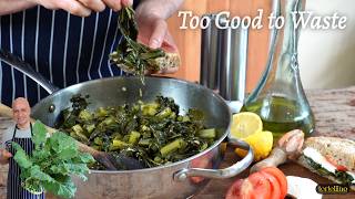 Don't Throw These Away! Sicilian Cauliflower Leaf Recipe | Food That Looks After You Series screenshot 1