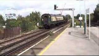 35028 Clan Line + 67005 & 67006 on a Royal Train Working