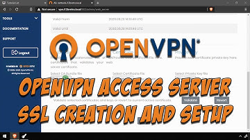 Creating and Applying SSL Certificate for OpenVPN Access Server