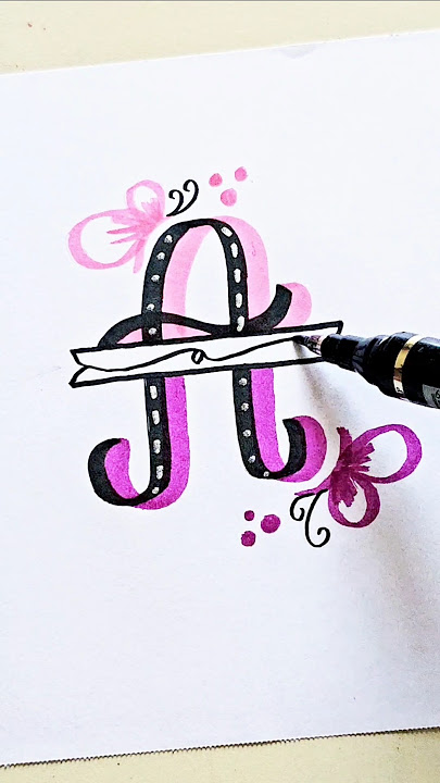 🌷Beautiful Handlettering #handwriting #drawing #art #shorts #viral #trending